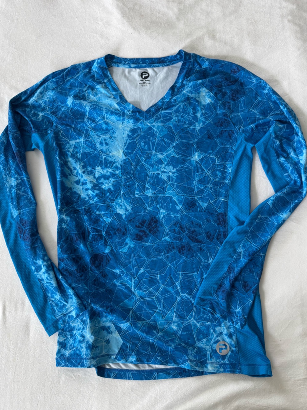 Pelagic Women’s Blue Long Sleeve Performance Tee